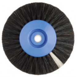 Cepillo Ø80 C/Casq. Plast. P. Negro Mod. 1480 12u 